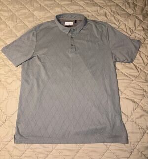 Modern Ambition Performance Golf Polo Shirt Men's XL Gray
